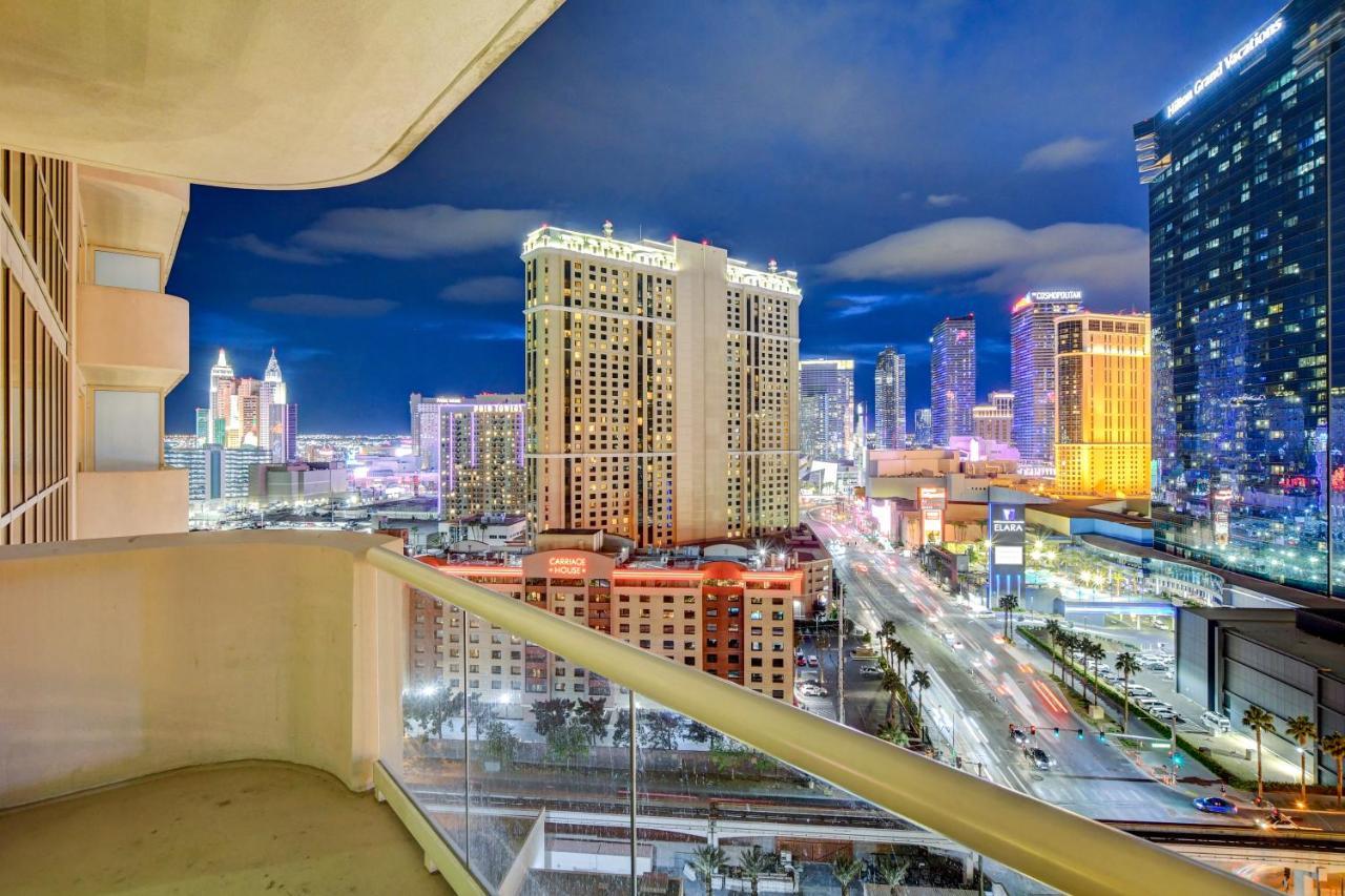 Balcony Full Strip View Suite Mgm Signature Free Valet Las Vegas Esterno foto