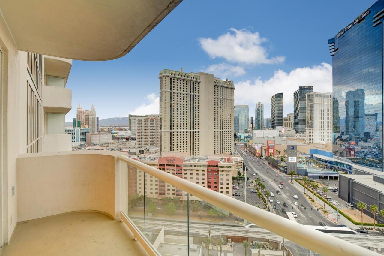 Balcony Full Strip View Suite Mgm Signature Free Valet Las Vegas Esterno foto